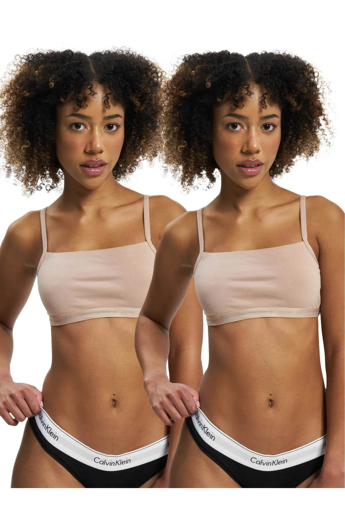 Calvin Klein  Damen Calvin Klein Unterwäsche Ungefüttert 2er-Pack Bralette