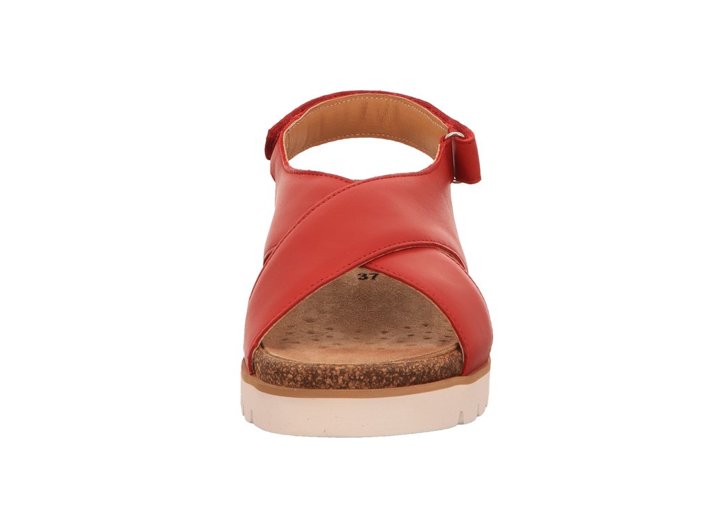 MEPHISTO Keilsandalen rot