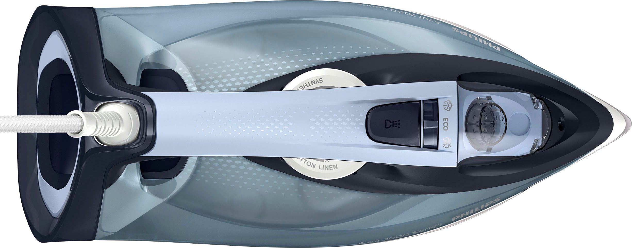 Philips Dampfbügeleisen DST7020/20, 2800 W, mit 300 ml Wassertank und 50gr/Min Dauerdampf