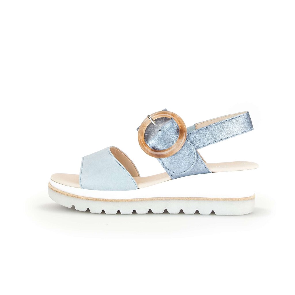 Gabor fashion Keilsandalette blau