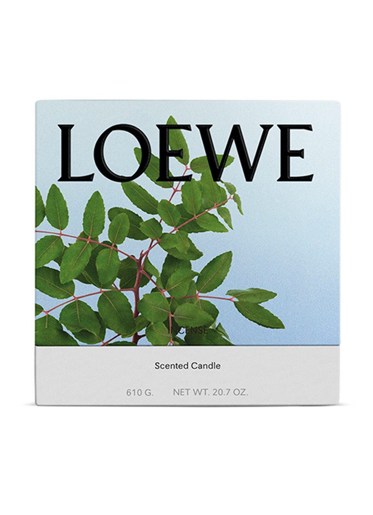 LOEWE vidēja izmēra vīraka svece - aromātiskā svece 610 grami