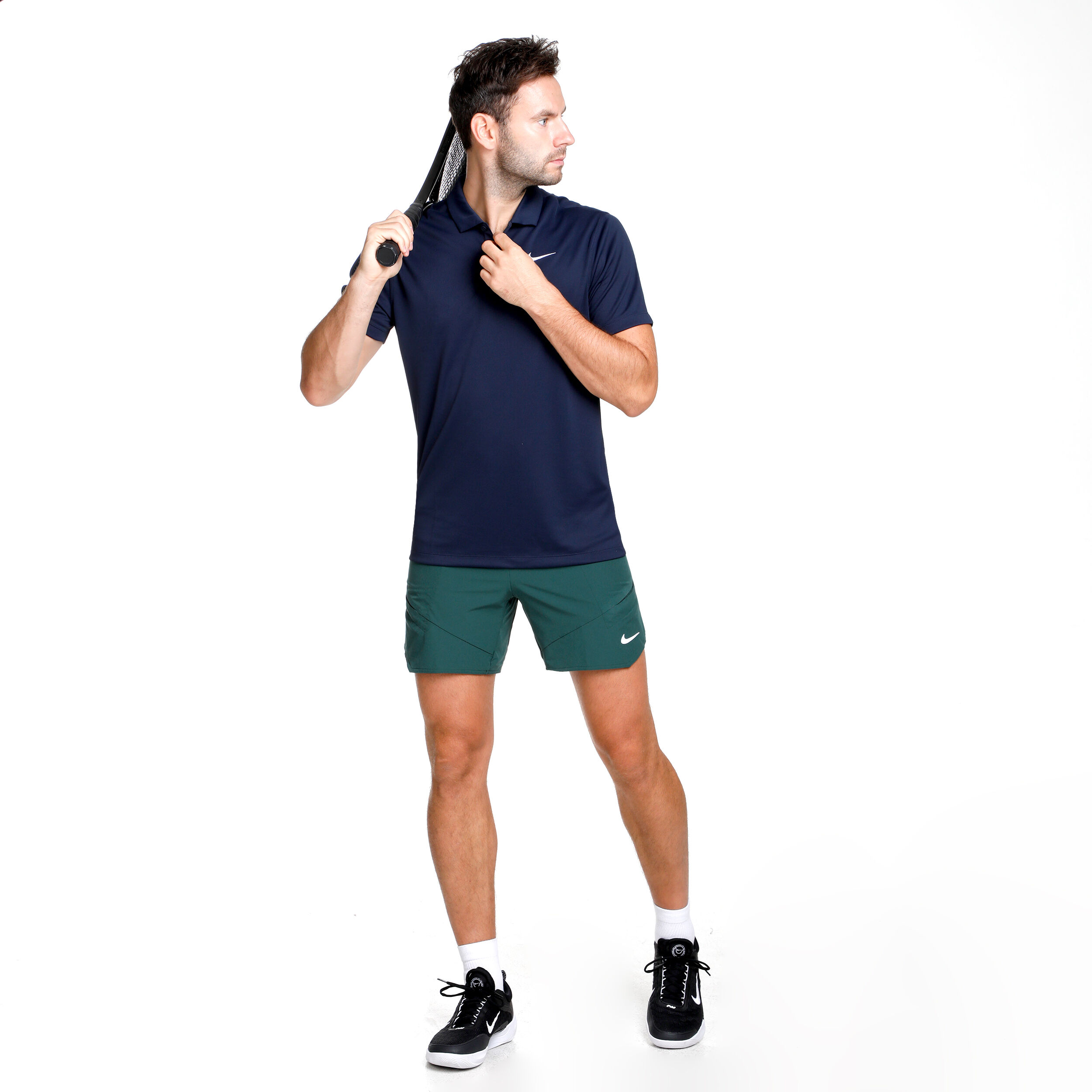 Dri-Fit Solid Polo Herren - Dunkelblau