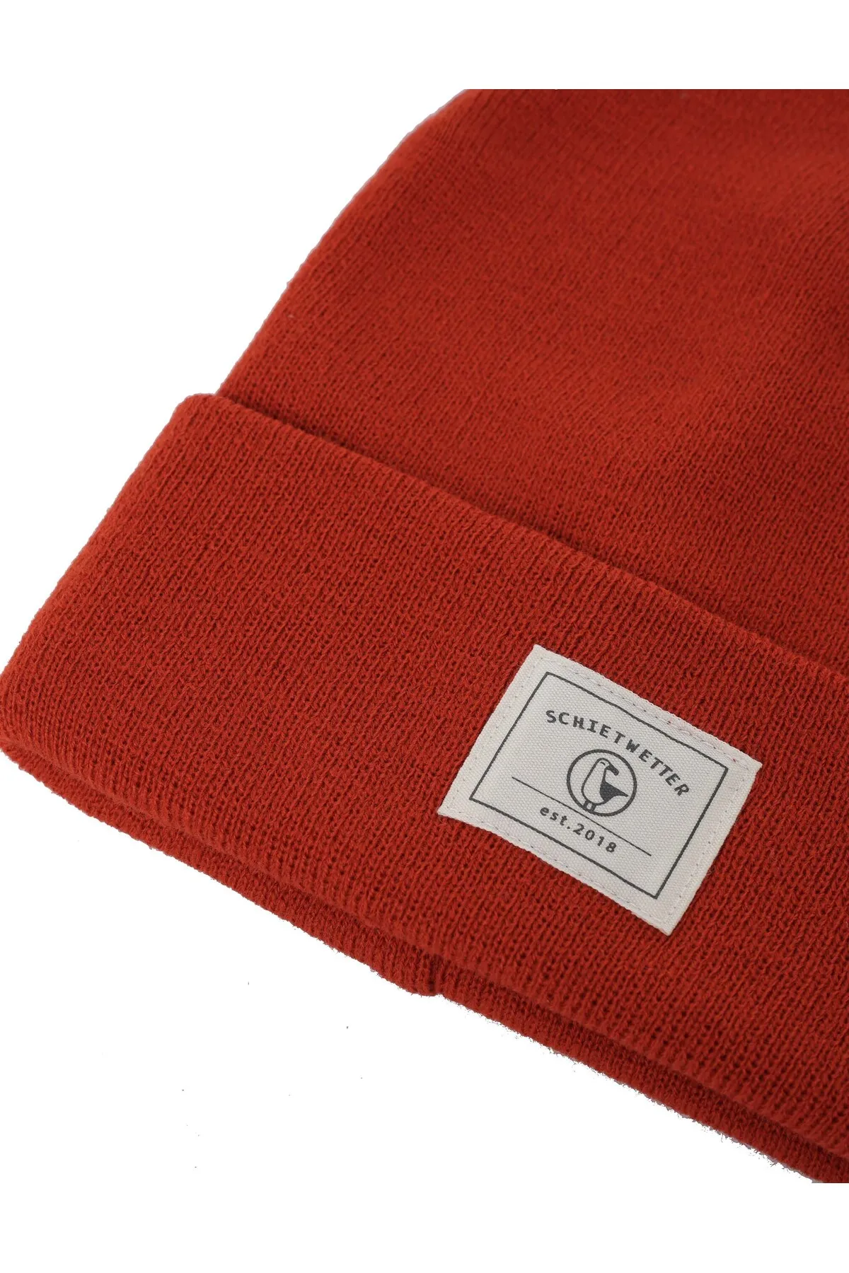 SCHIETWETTER  Mütze - Rot - Unifarben