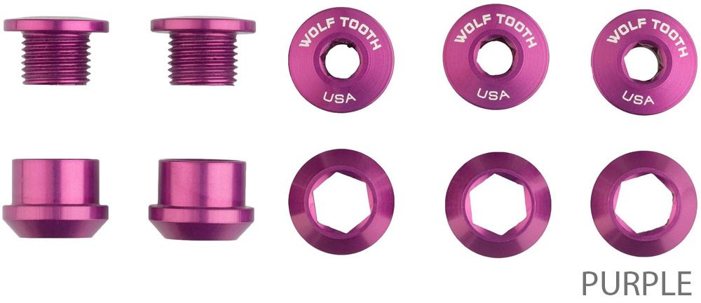 Wolf Tooth Components 1-fach Kettenblattschrauben (5 Stück) kaufen | Bike-Discount
