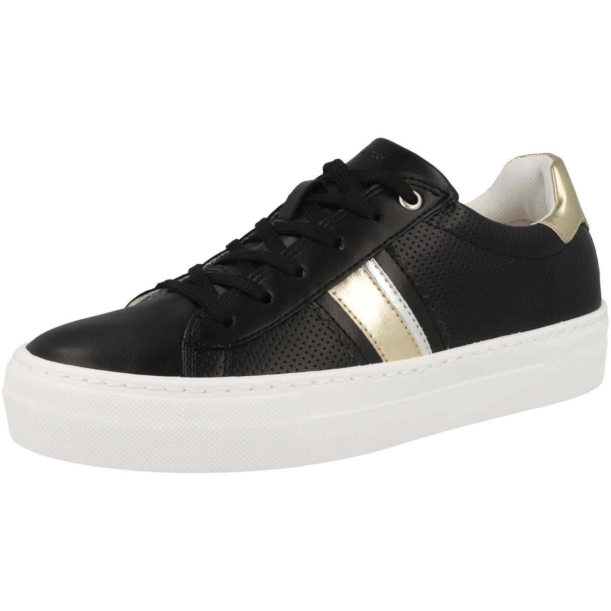 Geox D Claudin A Sneaker Low schwarz