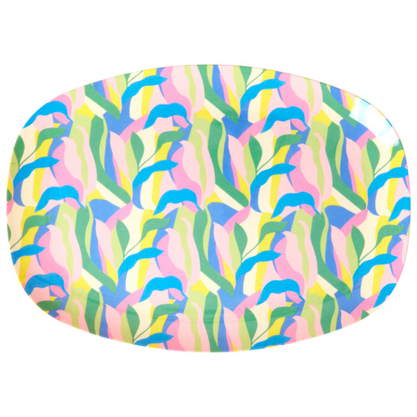 Rice - Melamine Rectangular Plate - Teller