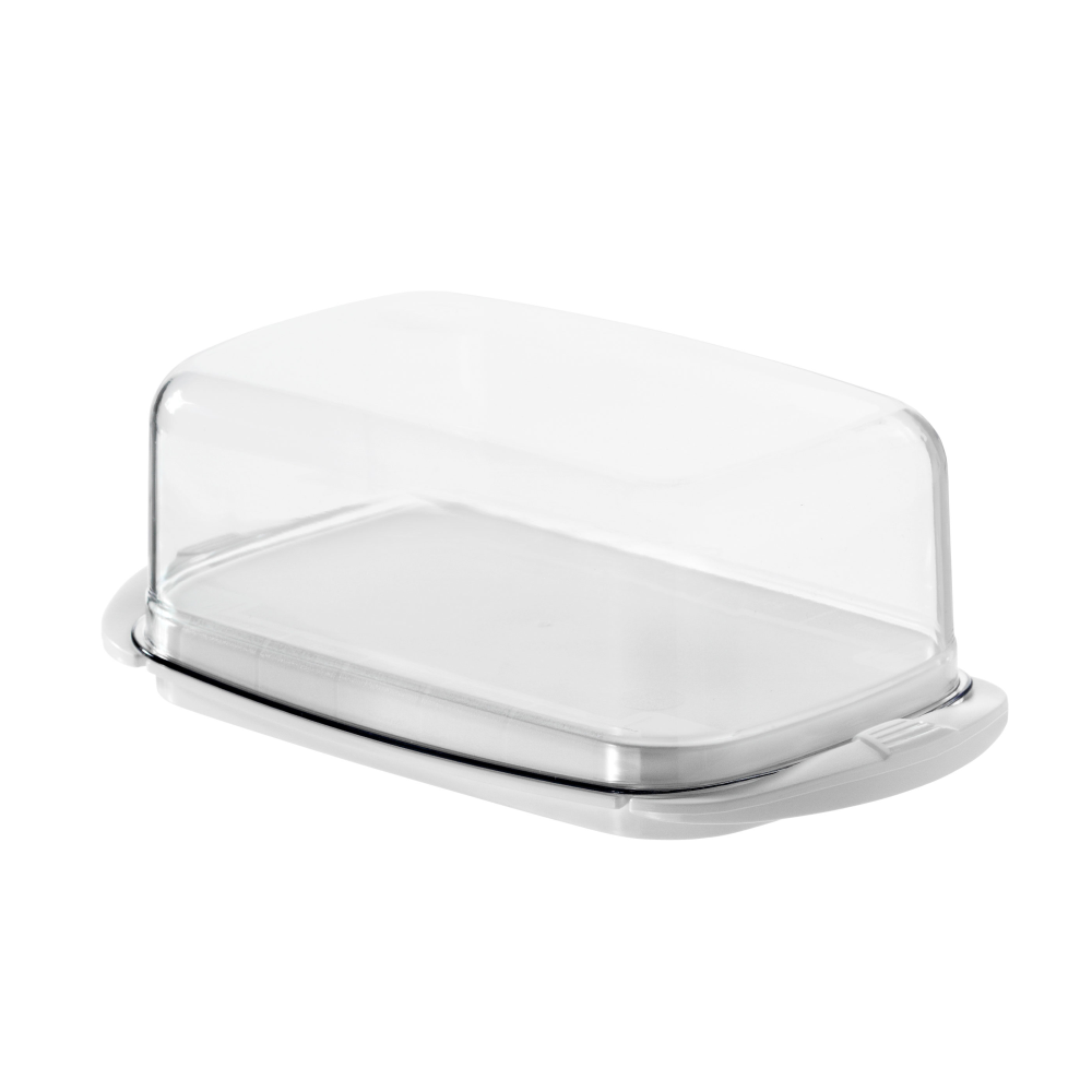 Butterdose Fresh klar/weiß