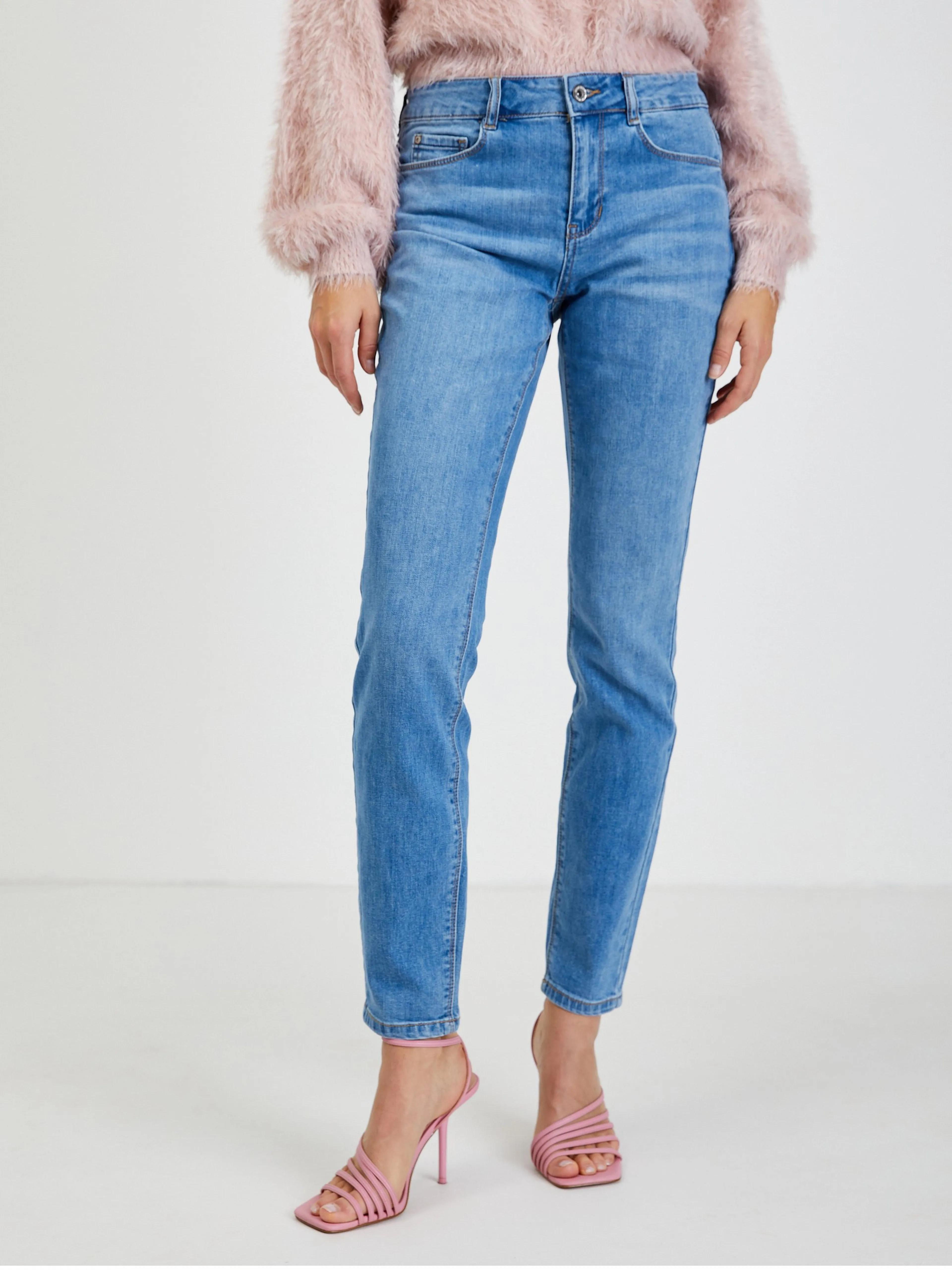 Blaue Damenjeans Slim Fit ORSAY