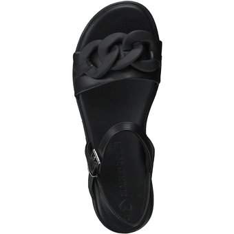Marco Tozzi Sandale in schwarz