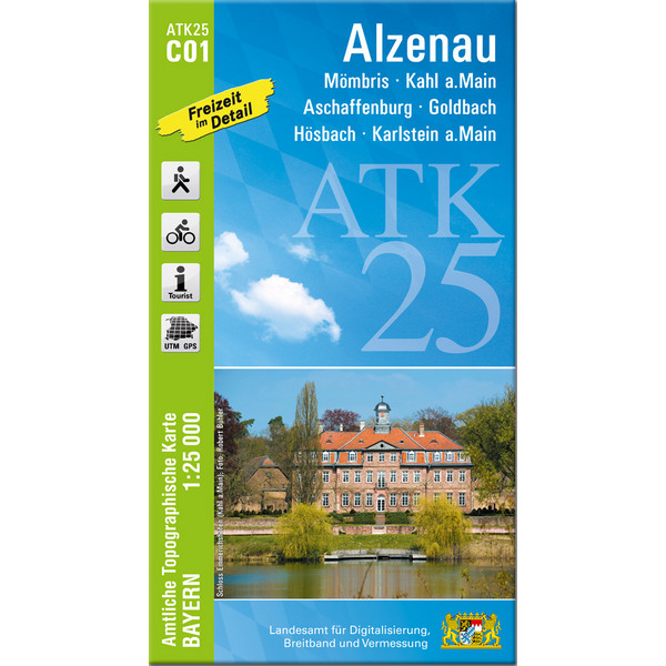ALZENAU 1 : 25 000 - Wanderkarte