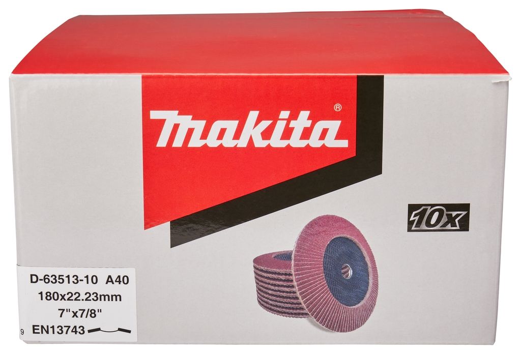 Makita Accessories D-63513-10 Δίσκος με πτερύγια 180mm A40