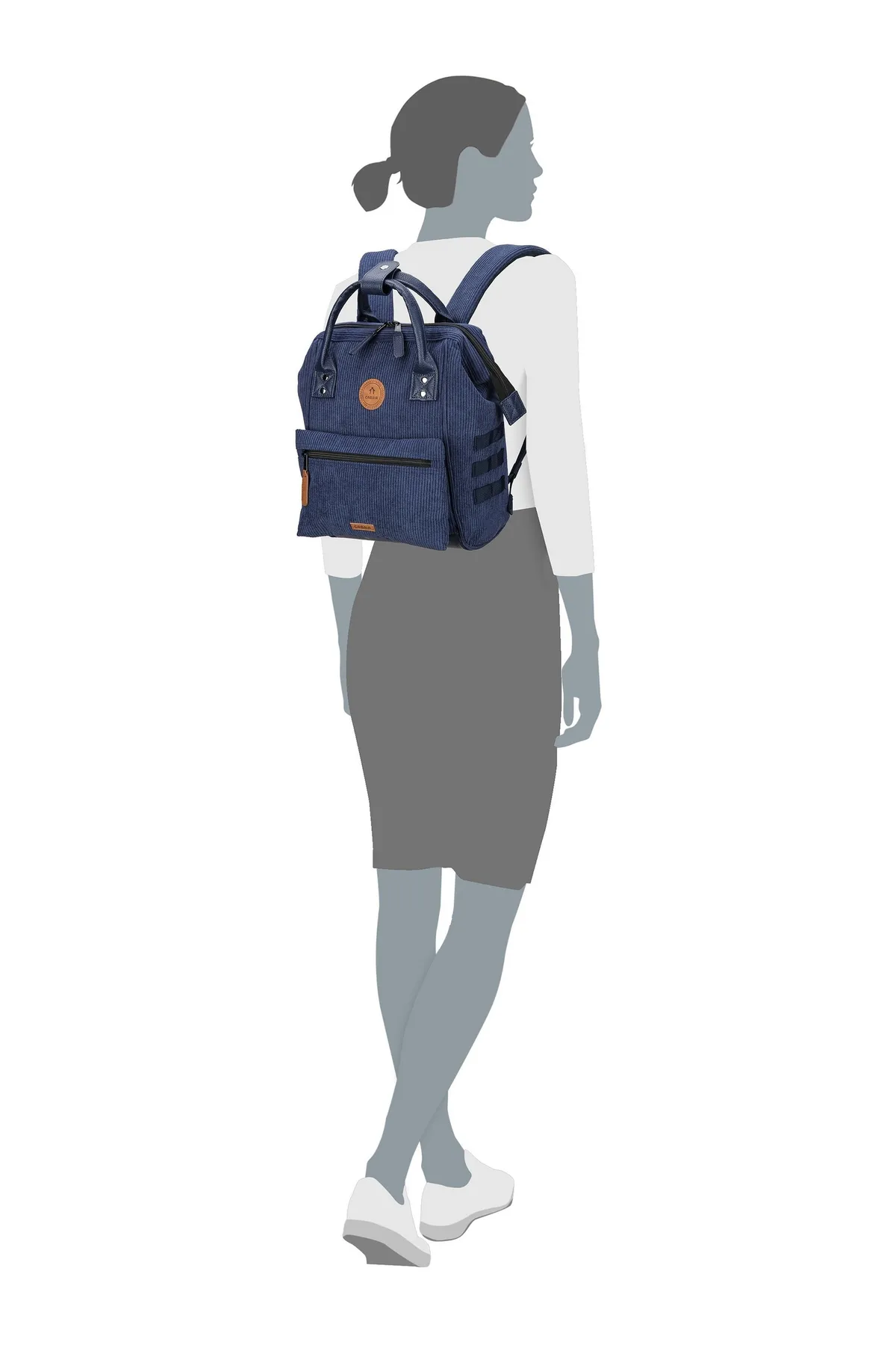 Cabaia  Rucksack Adventurer Recycled Velvet Small