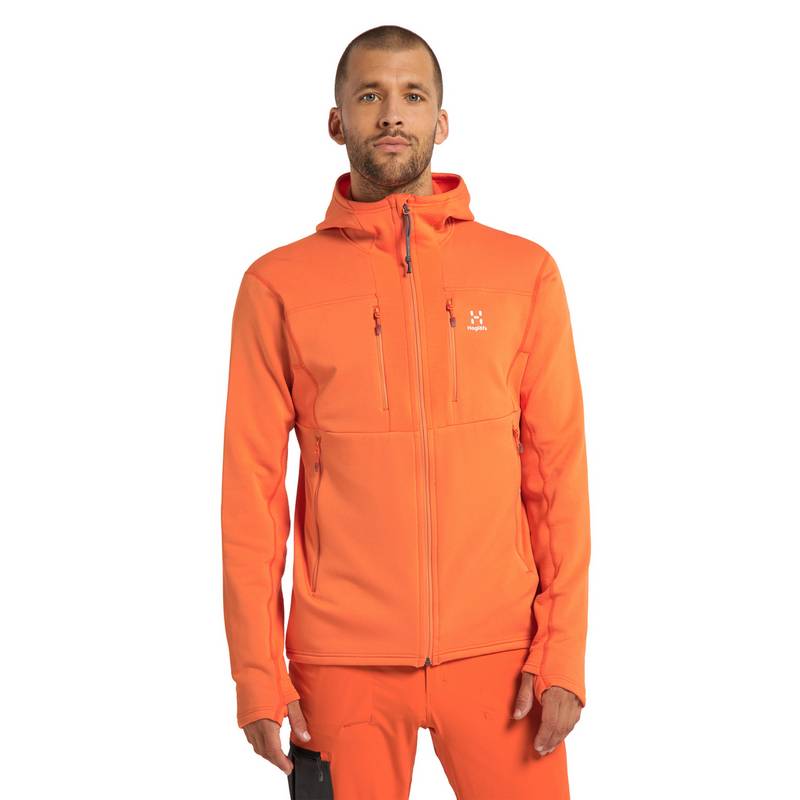 Haglfs Roc Nordic Mid Hood Fleecejacke Herren