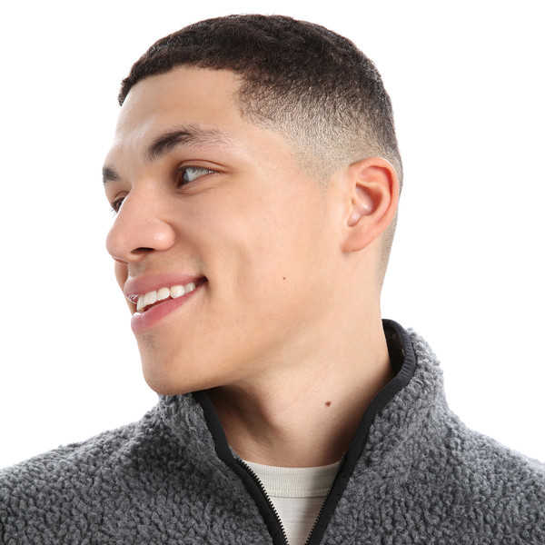 ICL REALFLEECE SHERPA LS HALF ZIP Herren - Wollpullover