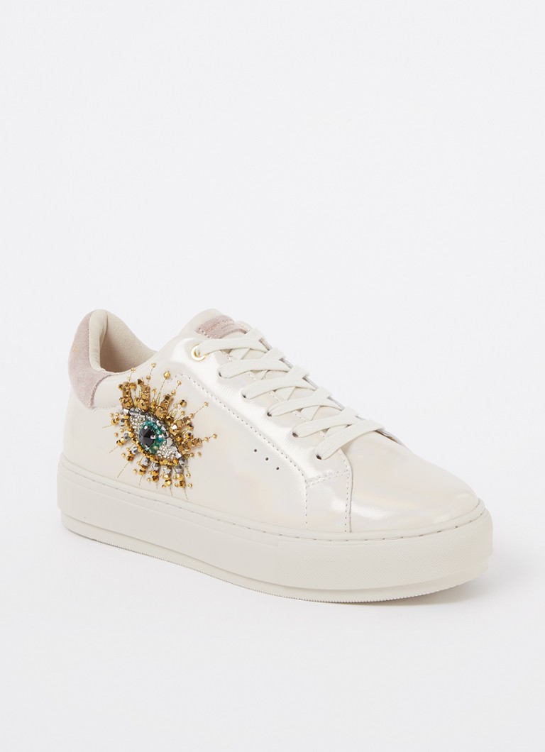 Kožne tenisice Kurt Geiger Laney Eye s cirkonima
