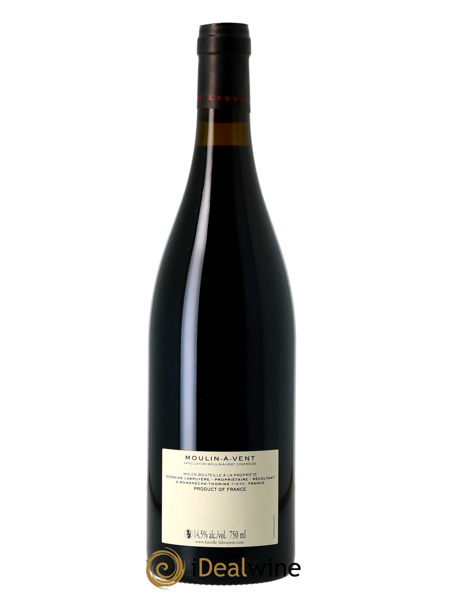 Moulin à vent Le Carquelin Domaine Labruyère  2020 - Lot de 1 Bouteille