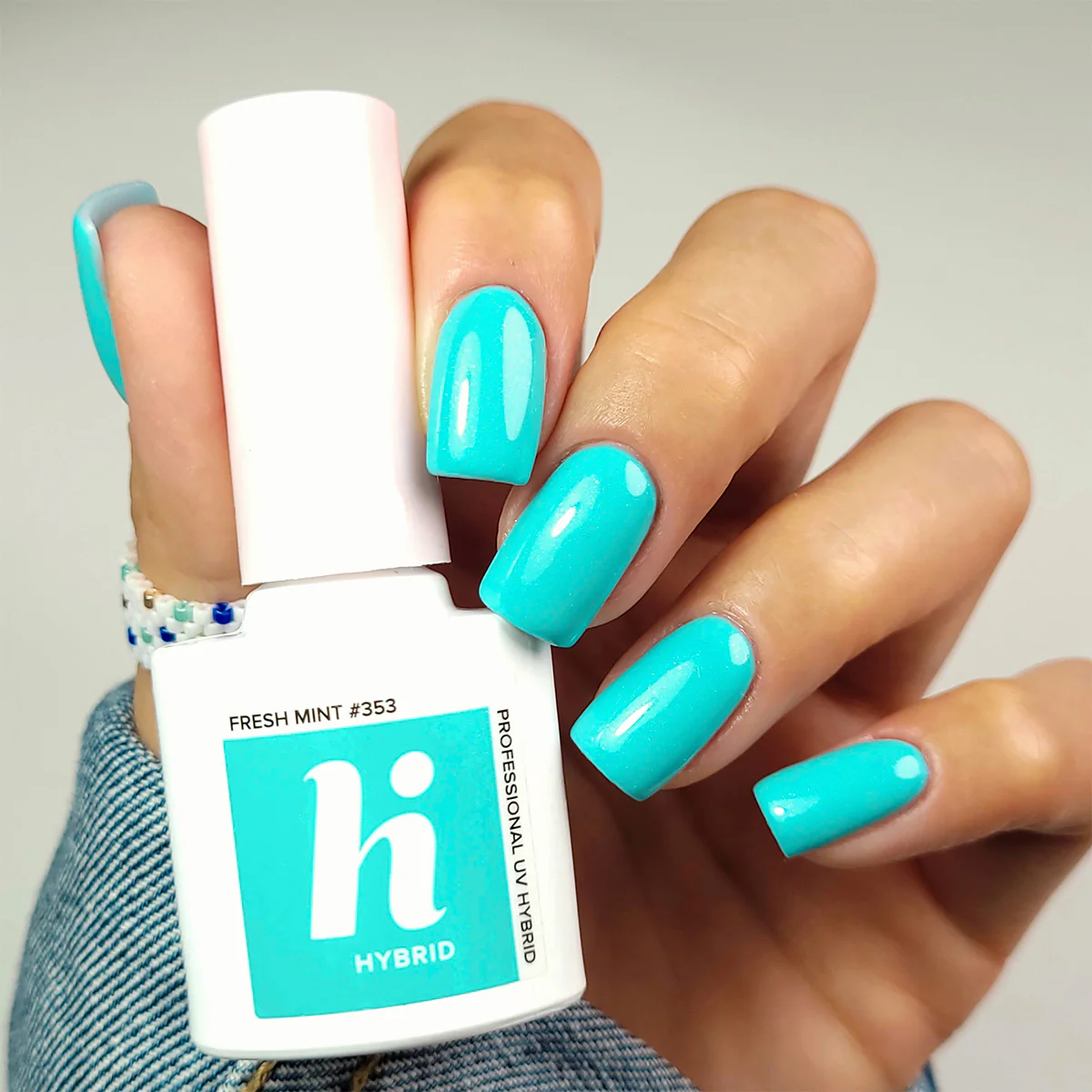 Esmalte de uñas semipermanente con efecto gel y luz UV - Esmalte de uñas con efecto gel