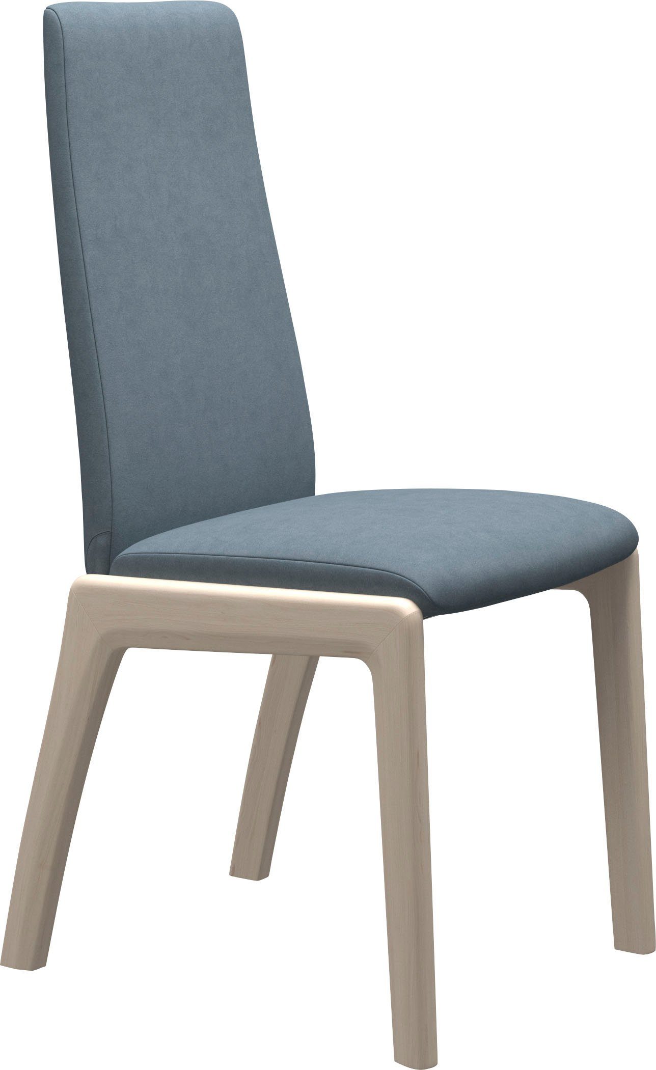 Stressless® Polsterstuhl Laurel, High Back, Größe M, mit abgerundeten Beinen in Eiche gekalkt