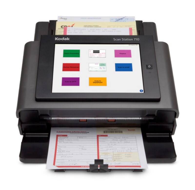 Kodak Dokumentenscanner 730Ex Plus Netzwerkfähig Schwarz 1 X A4 600 X 600 Dpi Wlan