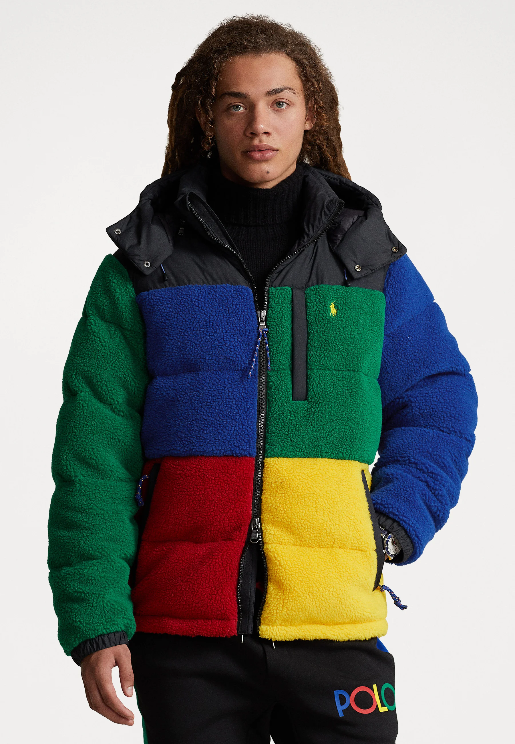 Chaqueta de plumas Polo Ralph Lauren con forro de gorra