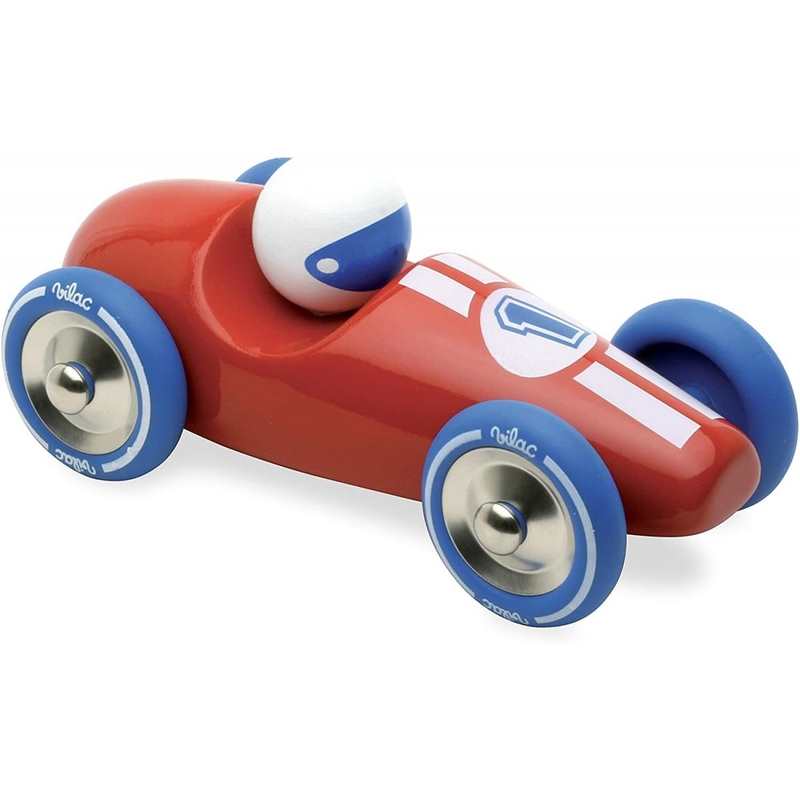 Voiture de course rouge