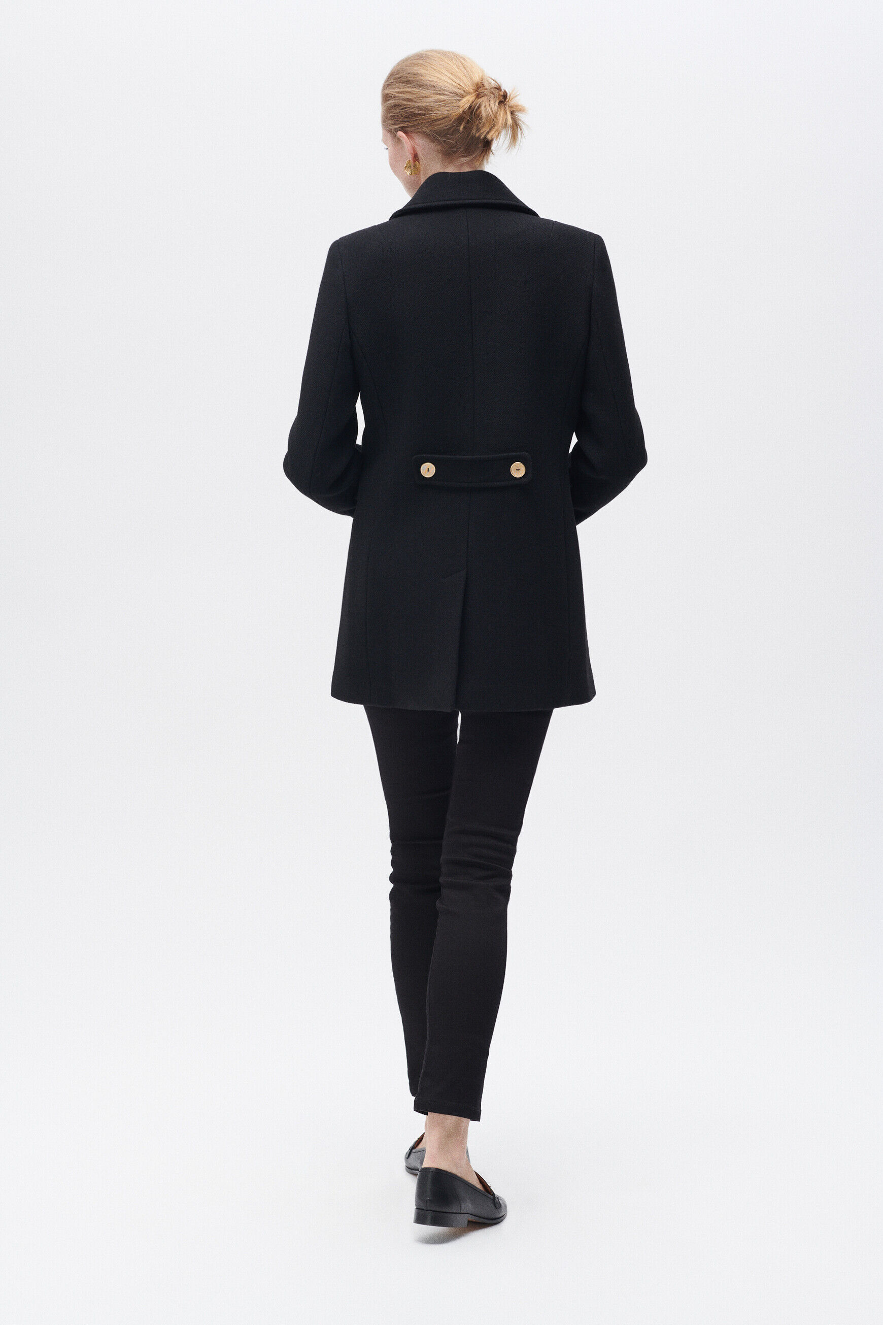 Manteau gipsy noir femme