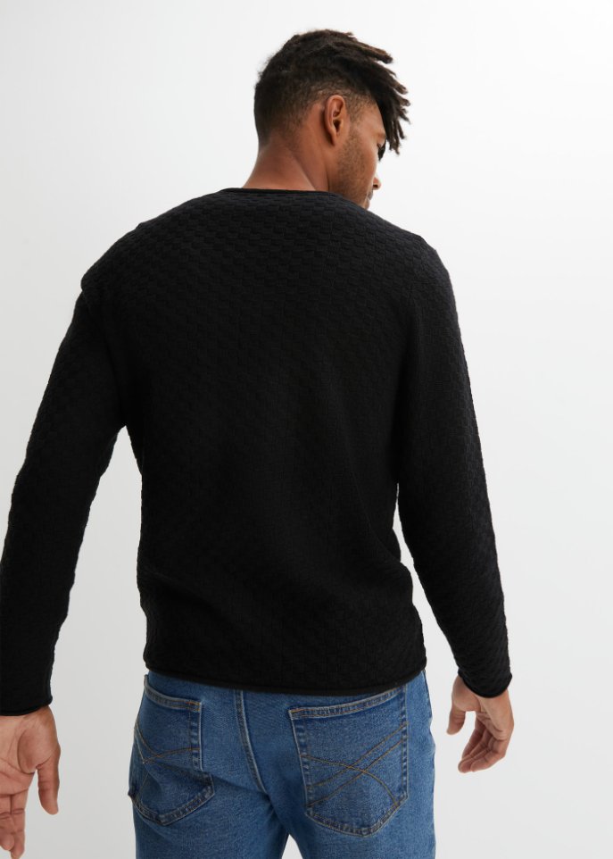 Pullover mit recycelter Baumwolle