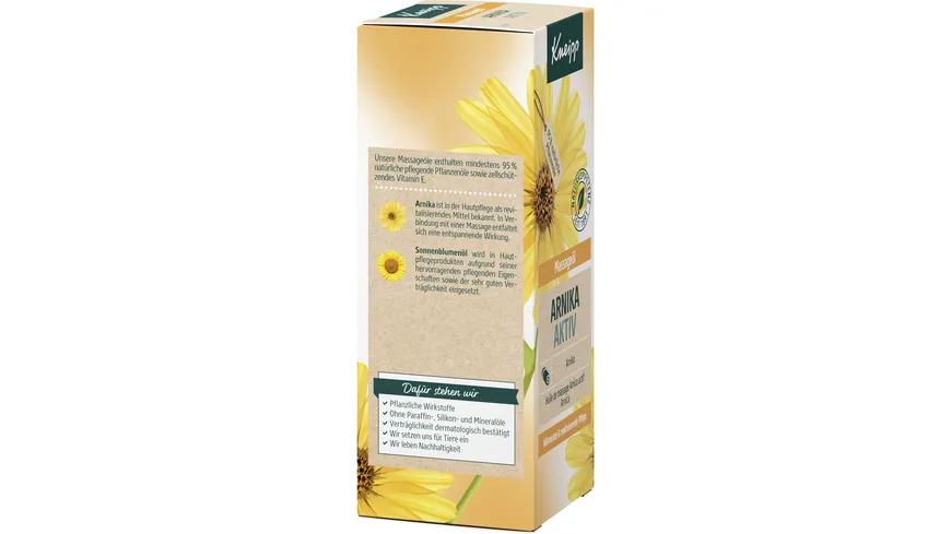 Kneipp Massageöl Arnika Aktiv 100 ml