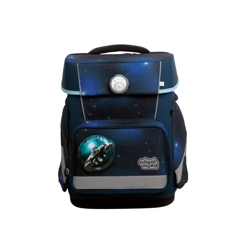 School Mood Champion Maxx 7-teiliges Schulranzen-Set - Moritz (Weltall)