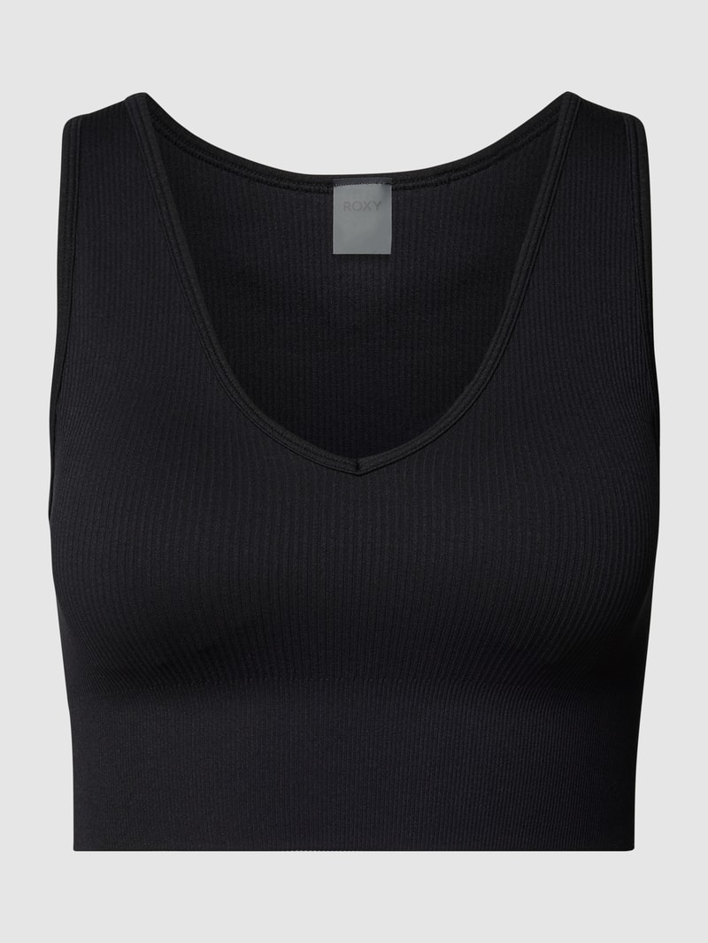 Bustier mit elastischem Bund Modell 'CHILL OUT SEAMLESS V' in schwarz
