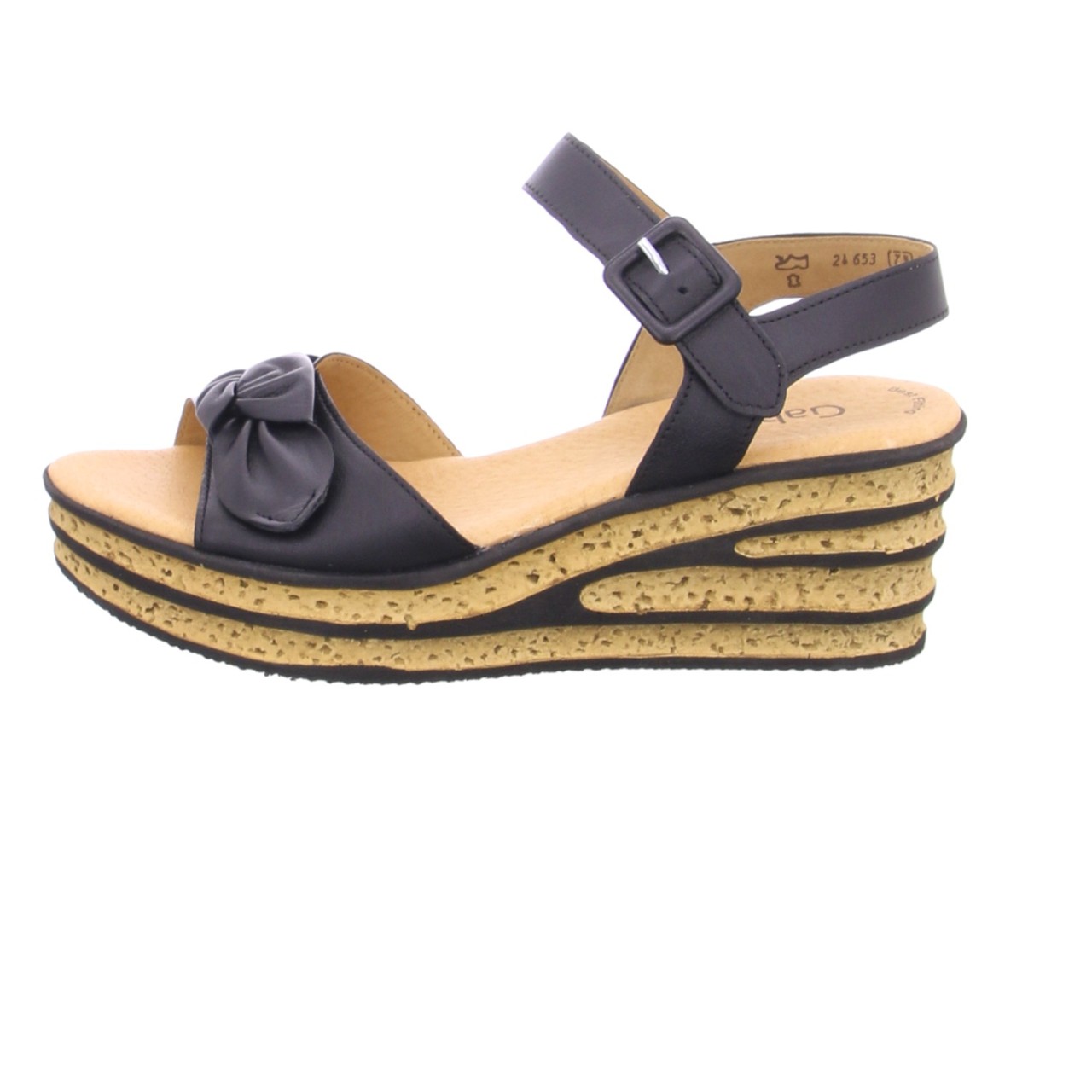 GABOR Komfort Sandalen schwarz