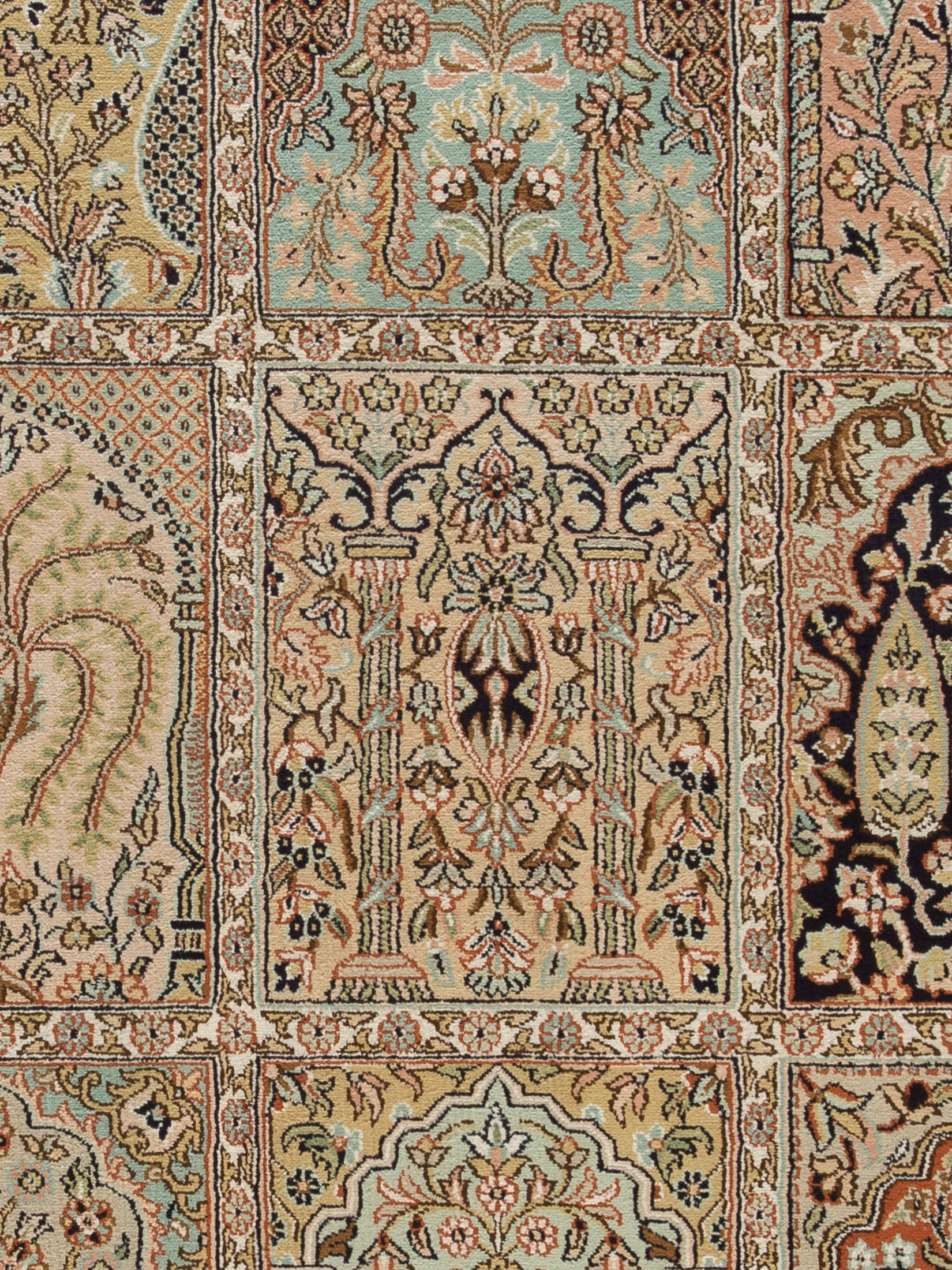 Kaschmir Seide 16/16 ca. 172 x 248 cm, Unikat / Einzelstück