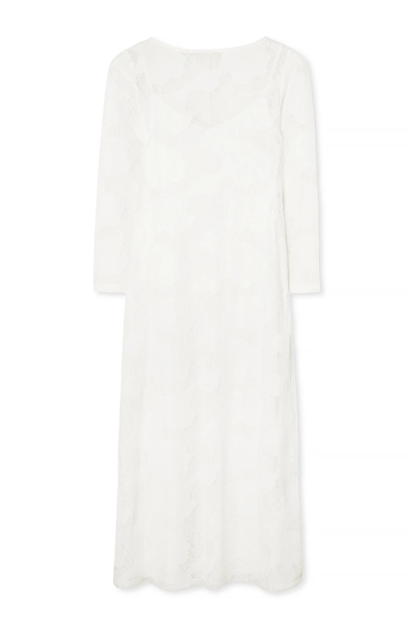Durchscheinendes Maxikleid