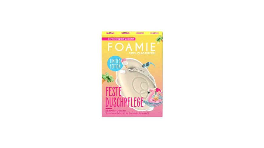FOAMIE Feste Duschpflege Soft Sun 80 g