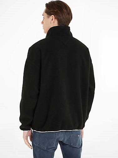 TOMMY-JEANS Herren Fleecepullover