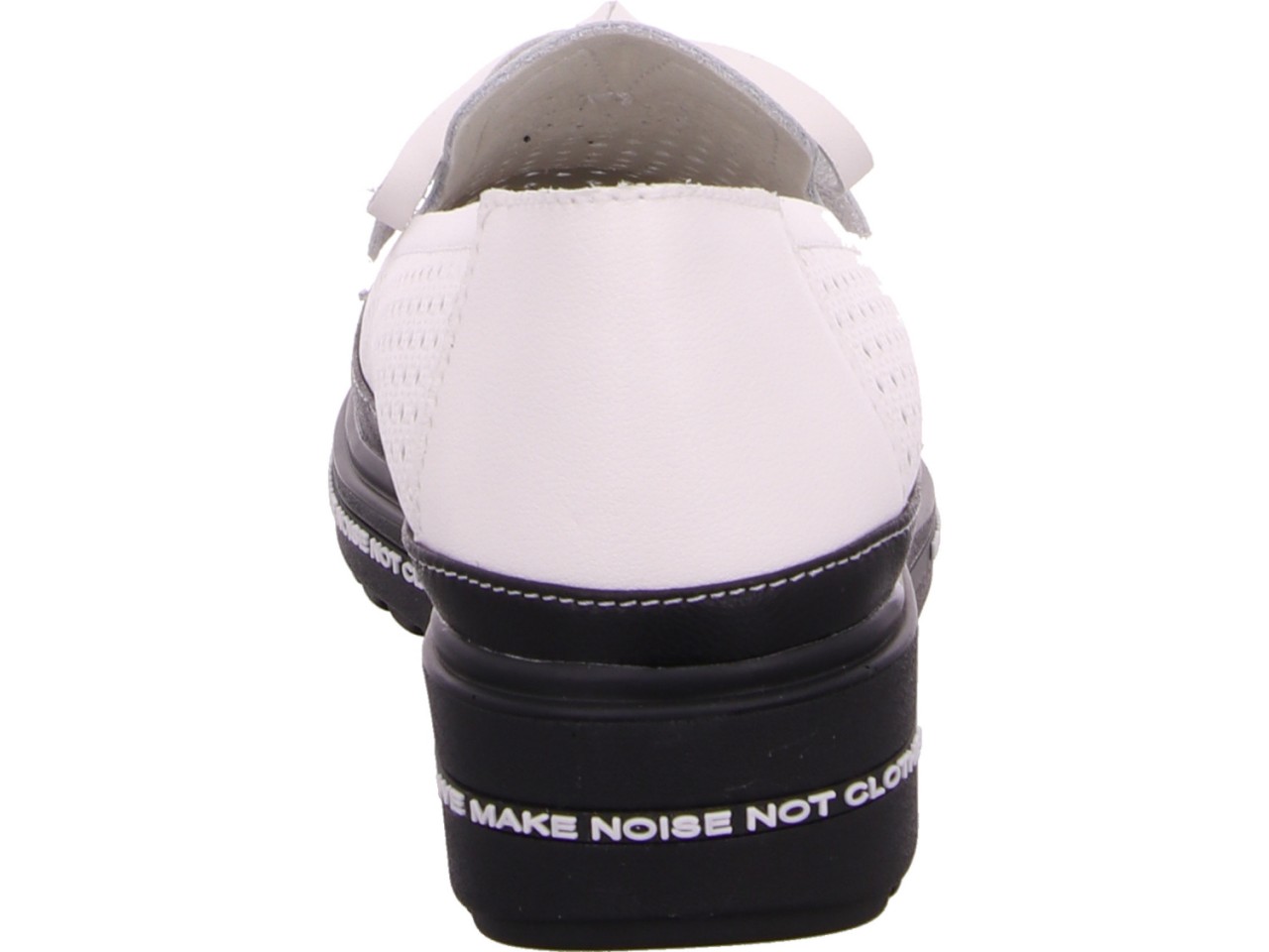 DIVERSE Sportliche Slipper weiss