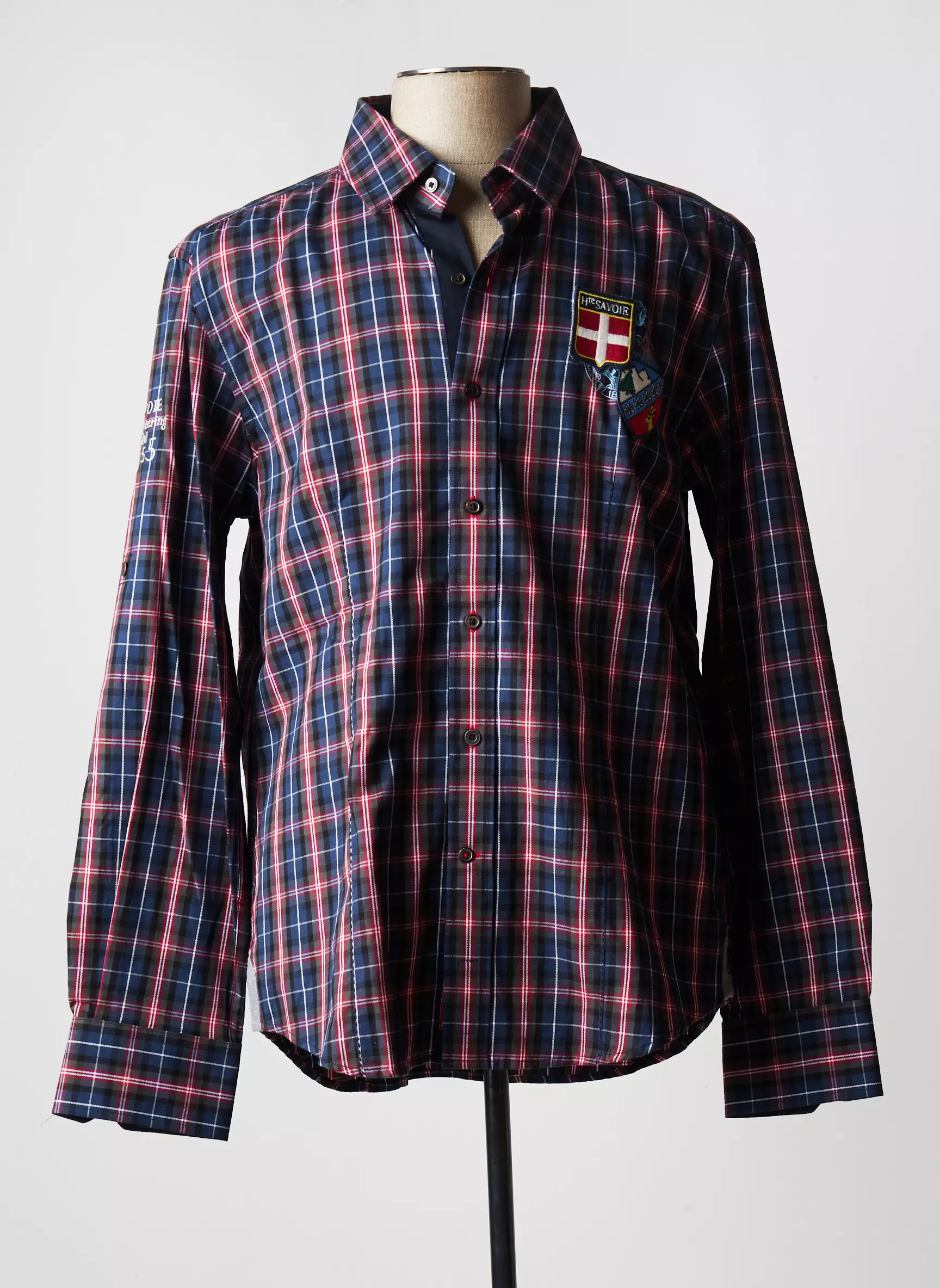 Vestiaires Principaute Cannoise Manches Longues Homme couleur bleu