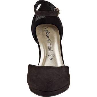 piece of mind Spangenpumps in schwarz