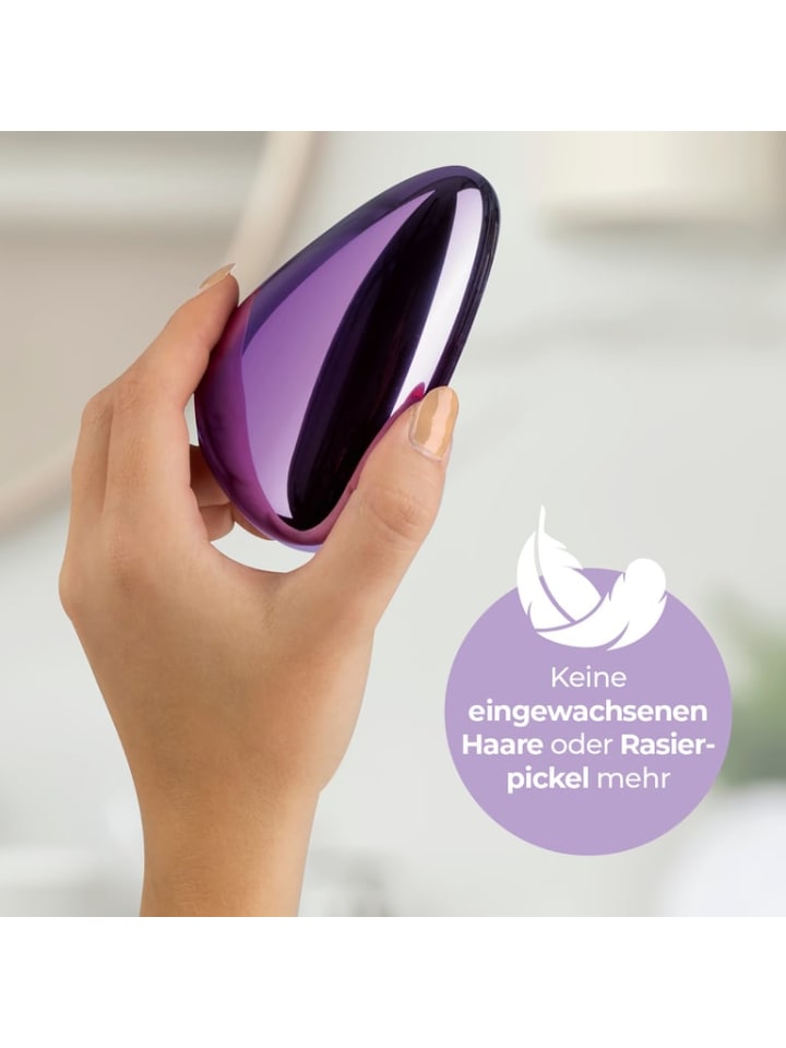 MAXXMEE Haarentferner Nano-Glas ohne Klingen ohne Strom - lila günstig kaufen onesize