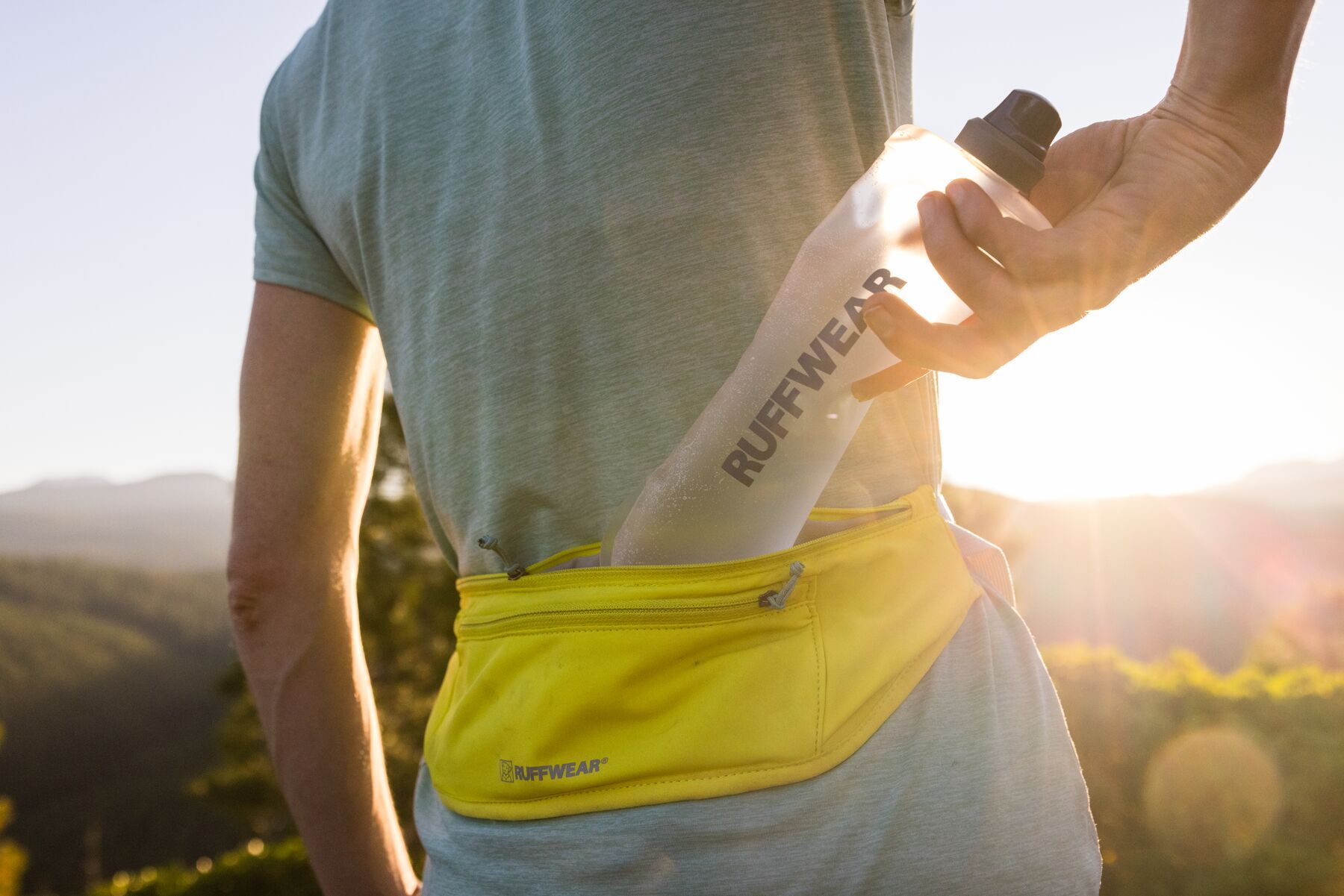 Ruffwear Snackbeutel Ruffwear Trail Runner™ Laufgurt limonen gelb L-XL