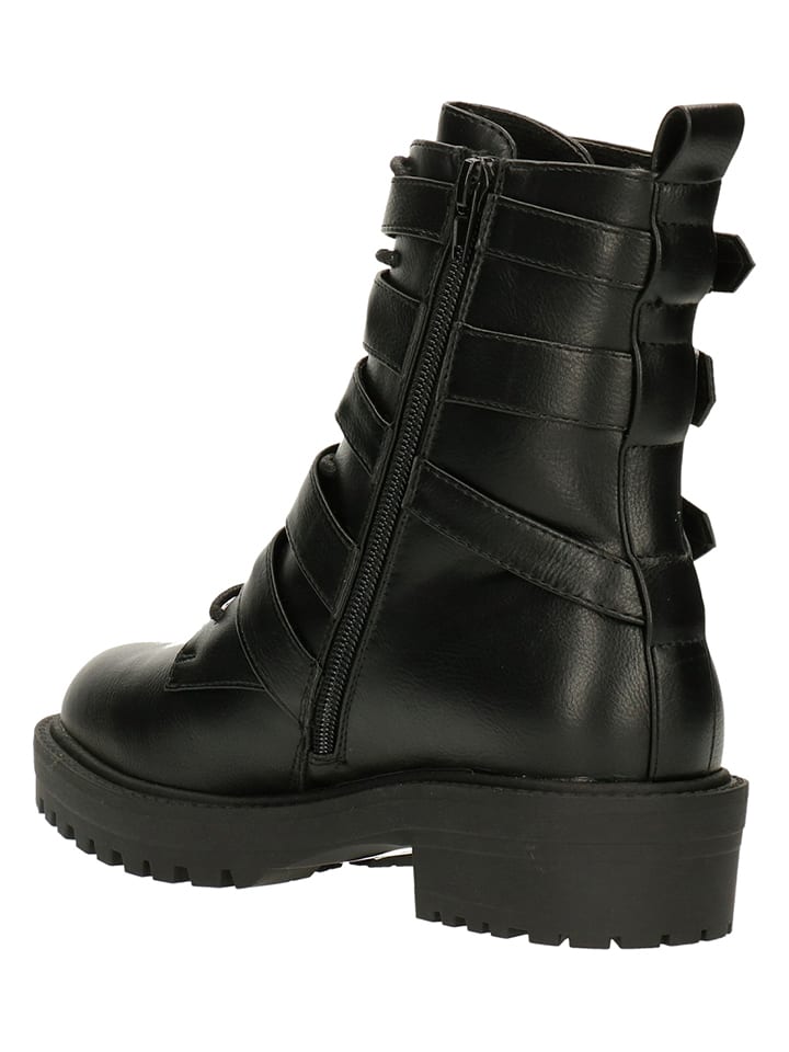 Bullboxer Boots in Schwarz günstig kaufen