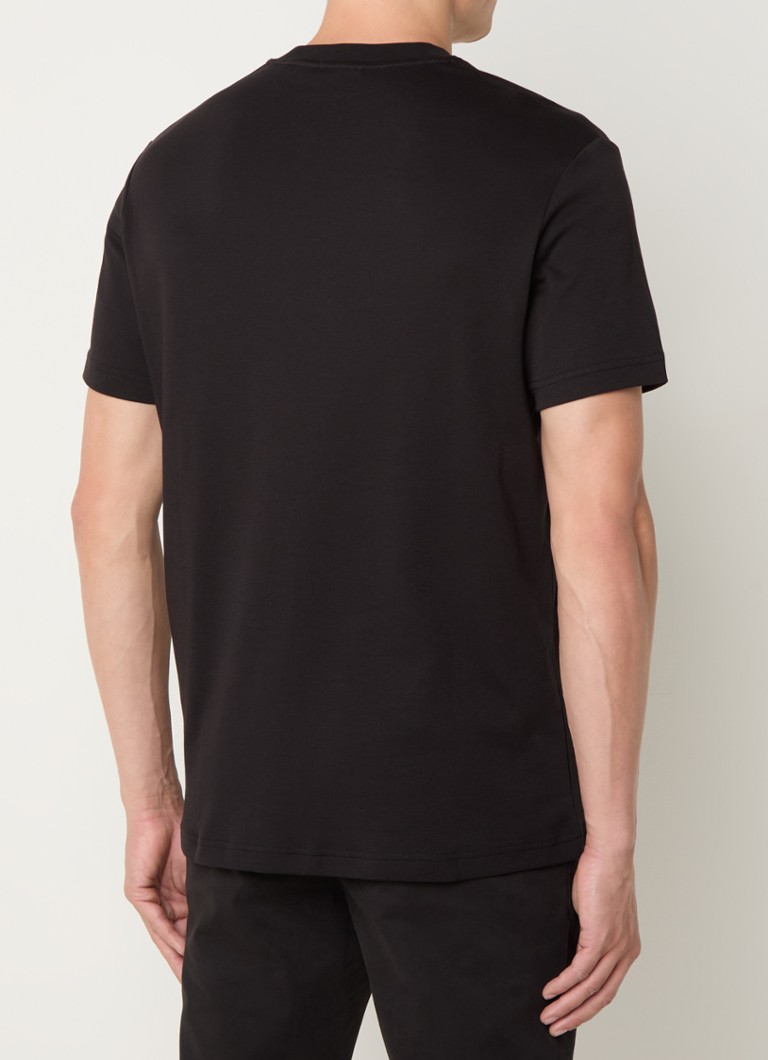 T-shirt elasticizzata con logo Calvin Klein
