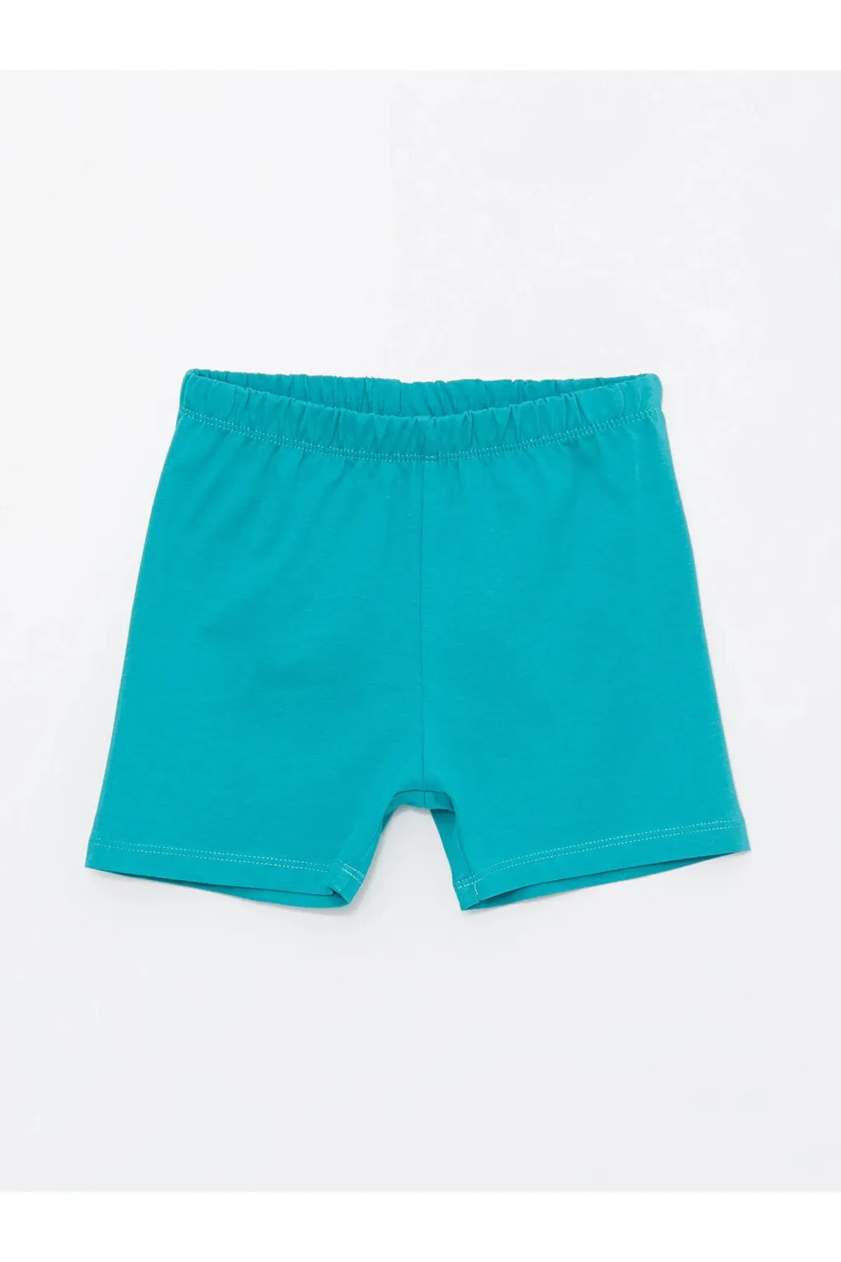 LC Waikiki  LCW ECO Baby-Schlafanzug-Set mit Rundhalsausschnitt, kurzen Ärmeln und Shorts