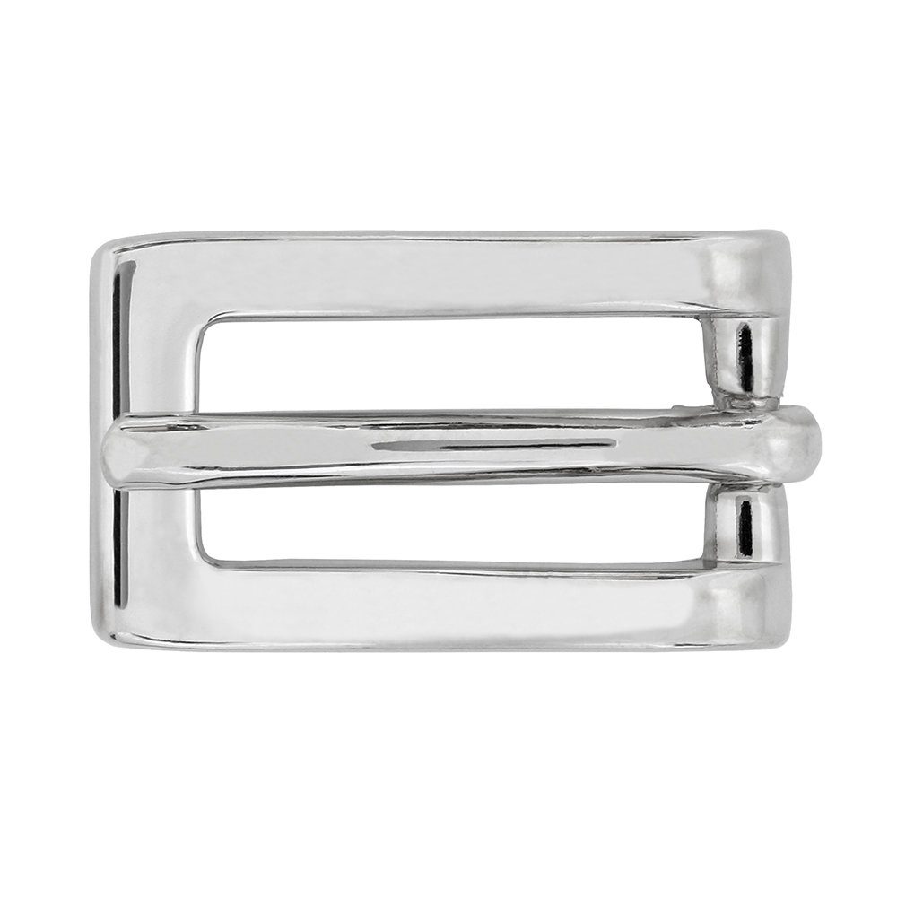 FREDERIC HERMANO Gürtelschnalle 10mm Metall Silber - Buckle Wave - 324407500020