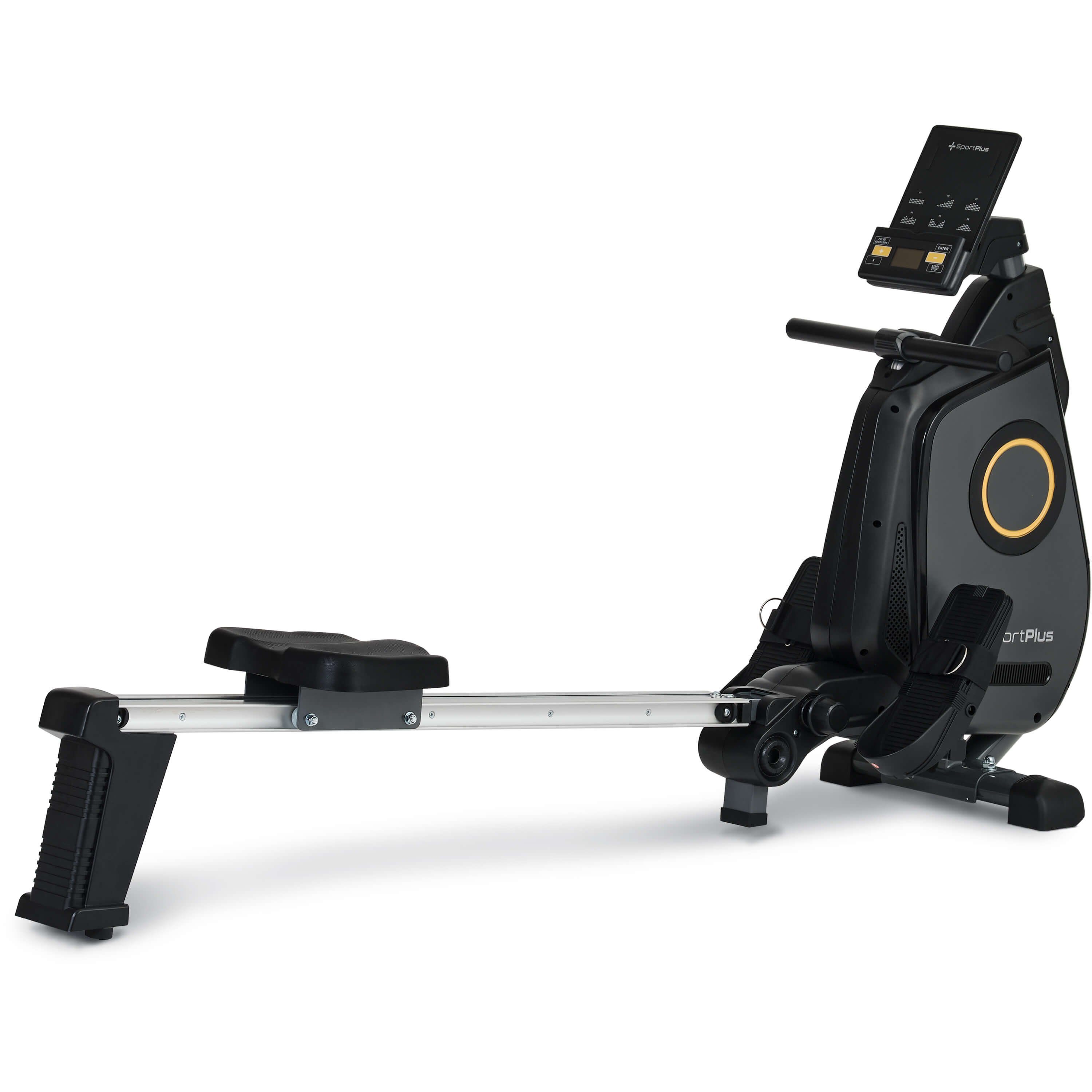 SportPlus Rudergerät SP-MR-030-B-iE, Rudergerät, klappbar, App-Steuerung, Magnetbremssystem, SP-MR-030-B-iE