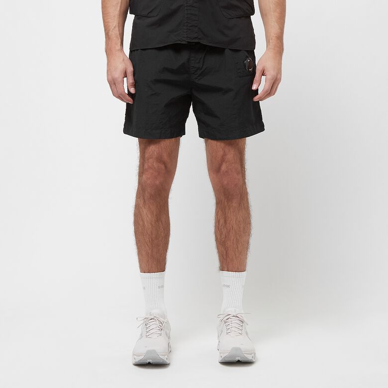 C. P. Company Flatt Nylon Utility Swim Shorts Black