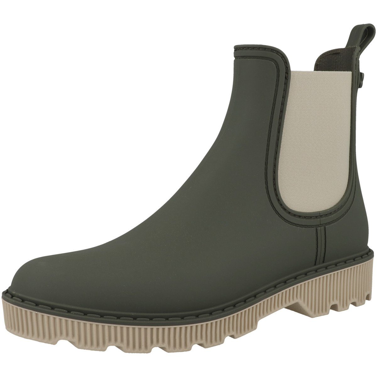 s.Oliver 5-25466-29 Damen Gummistiefelette Zuglasche an der Ferse