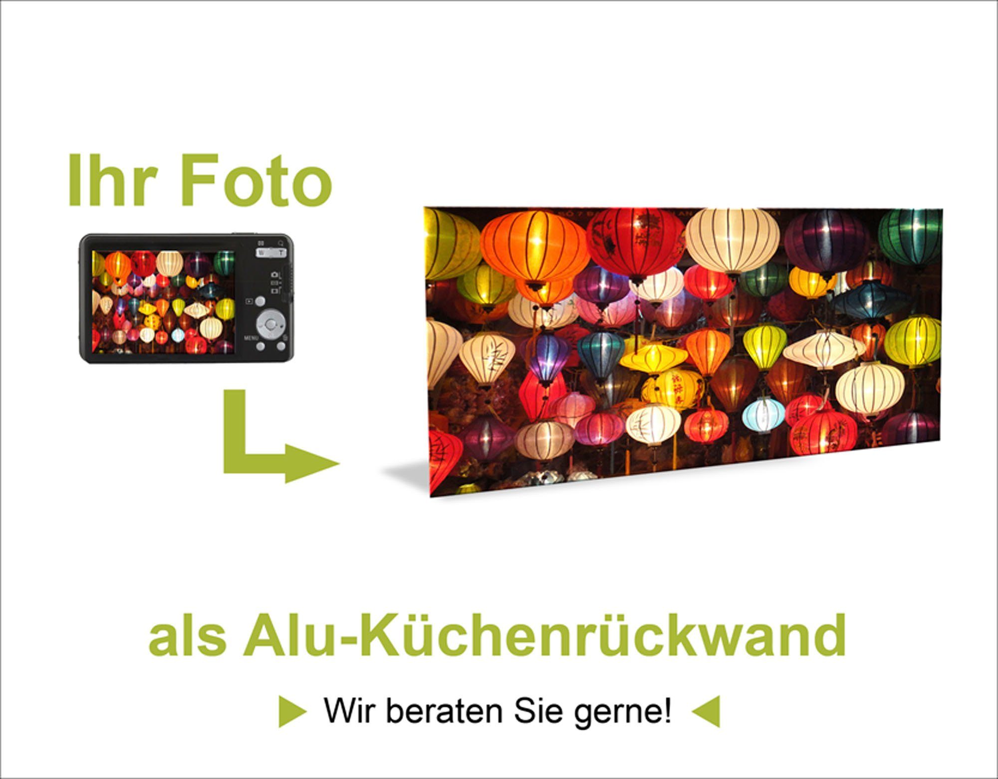 Artland Küchenrückwand Pusteblumen-Samen I, (1-tlg), Alu Spritzschutz mit Klebeband, einfache Montage