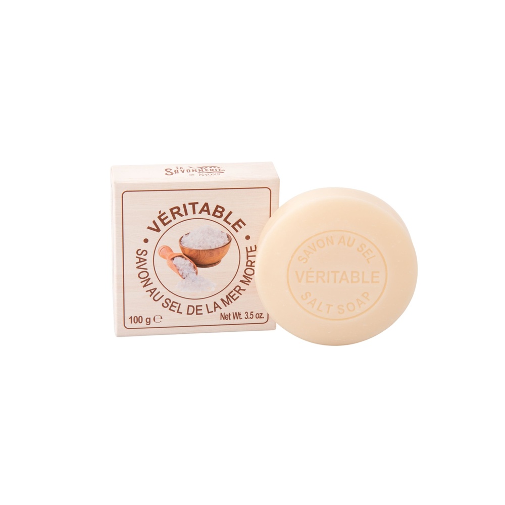 La savonnerie de nyons Savon au Sel Blanc de la Mer Morte Savon