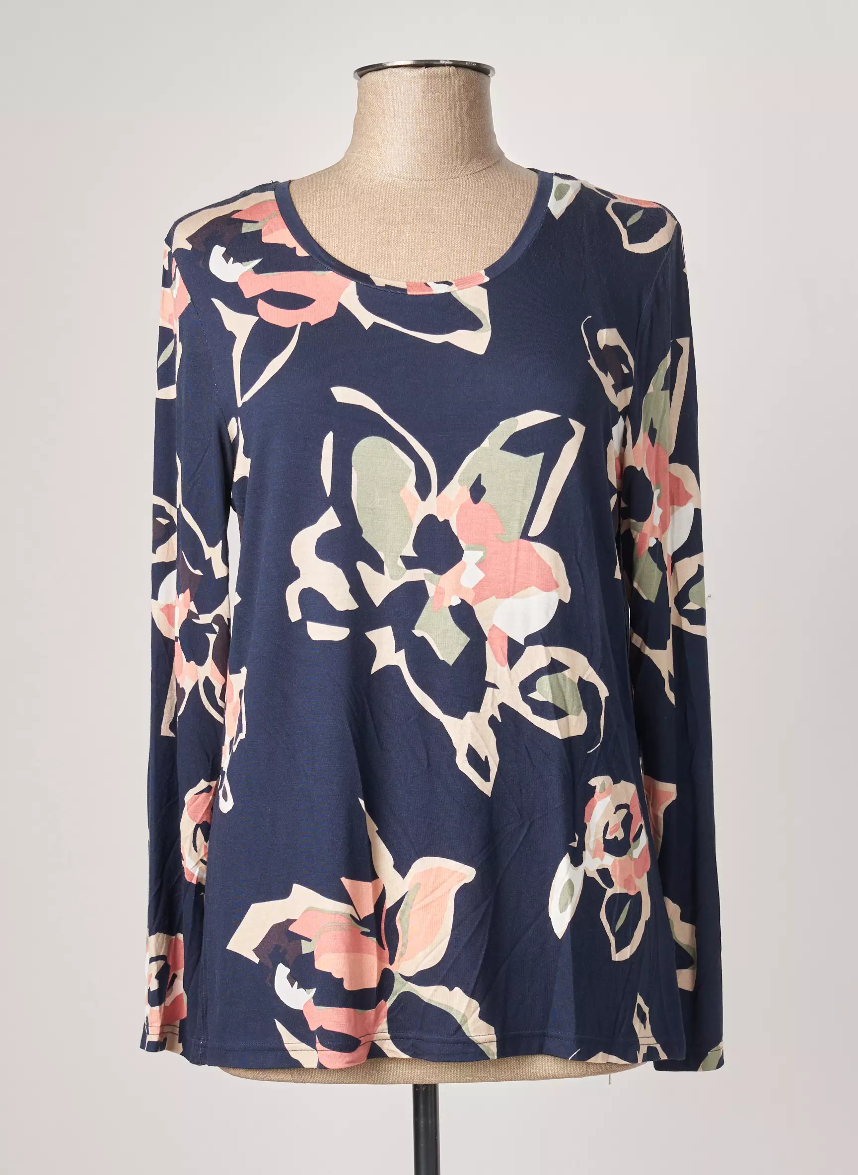 Damart Tshirts Femme couleur bleu